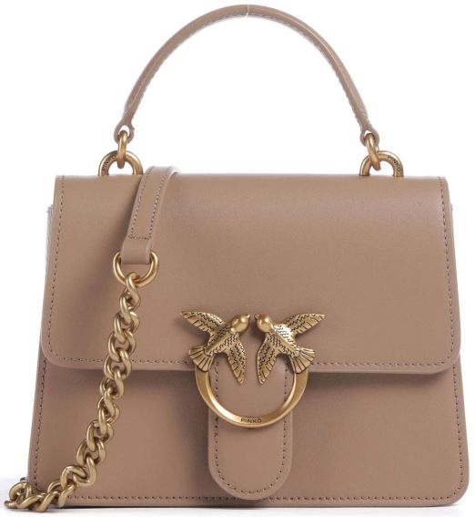 LOVE ONE TOP HANDLE MINI LIGHT 100071A0F3D01Q PINKO