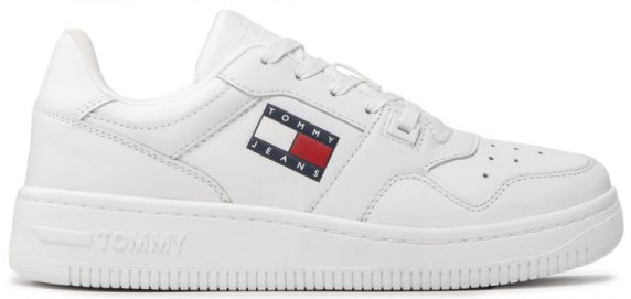 SNEAKERS IN PELLE LISCIA EN01723YBR TOMMY HILFIGER 