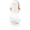 SANDALI IN PELLE LISCIA N05750326W100 ALVIERO MARTINI 1A CLASSE