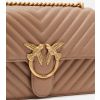 LOVE ONE CLASSIC SHEEP NAPPA CHEVRON 100941A0GKD01Q PINKO