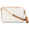 TRACOLLA MEDIA JET SET IN PELLE SAFFIANO 32F8GF5M2B150 MICHAEL KORS