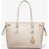 SHOPPING MEDIA VOYAGER IN PELLE A GRANA INCROCIATA 30H7GV6T8L532 MICHAEL KORS