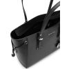 SHOPPING MEDIA TOTE VOYAGER IN PELLE A GRANA INCROCIATA 30H7SV6T8L001 MICHAEL KORS
