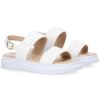 SANDALI IN PELLE MONOGRAM MARTY 522 4A3725EX01401111 LIU JO