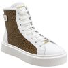 SNEAKERS ALTE IN PELLE LISCIA 6DZ904CB6047 BORBONESE