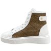 SNEAKERS ALTE IN PELLE LISCIA 6DZ904CB6047 BORBONESE