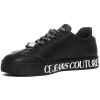 SNEAKERS IN PELLE LISCIA COURT 75YA3SK6ZP335899 VERSACE JEANS COUTURE