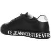 SNEAKERS IN PELLE LISCIA COURT 75YA3SK6ZP335899 VERSACE JEANS COUTURE