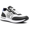 SNEAKERS IN TESSUTO E PELLE 76QA3SD5ZSA54OL7 JUST CAVALLI