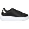 SNEAKERS IN PELLE LISCIA 77QA3SB2ZPA68899 JUST CAVALLI