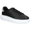 SNEAKERS IN PELLE LISCIA 77QA3SB2ZPA68899 JUST CAVALLI