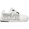 SNEAKERS IN PELLE LISCIA 77YA3SJ5ZP346003 VERSACE JEANS COUTURE