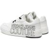 SNEAKERS IN PELLE LISCIA 77YA3SJ5ZP346003 VERSACE JEANS COUTURE