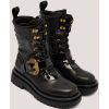 STIVALETTI IN PELLE LISCIA 79VA3S6771570899 VERSACE JEANS COUTURE