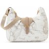 SOTTOSPALLA HOBO CON PINCES GEO SOFT WHITE CS0276380 ALVIERO MARTINI 1A CLASSE