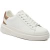 SNEAKERS IN PELLE LISCIA ELBINA FLJELBFAL12WHBEI GUESS