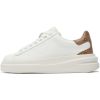 SNEAKERS IN PELLE LISCIA ELBINA FLJELBFAL12WHBEI GUESS