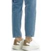 SNEAKERS IN PELLE LISCIA ELBINA FLJELBFAL12WHBEI GUESS