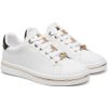SNEAKERS IN PELLE LISCIA STASEY FLPSTAELE12WHITE GUESS