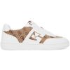 SNEAKERS IN PELLE E TESSUTO NOCHEE2 FLTNC2ELE12WHIBR GUESS