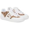 SNEAKERS IN PELLE E TESSUTO NOCHEE2 FLTNC2ELE12WHIBR GUESS