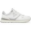 SNEAKERS IN TESSUTO E PELLE ISLAND FMJISLFAL12WHLTG GUESS