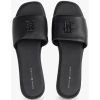 CIABATTE IN PELLE LOGO HARDWARE MULE FW0FW08806BDS TOMMY HILFIGER