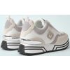 SNEAKERS PLATFORM IN TESSUTO E PELLE GACAW00003BIANCO GAELLE PARIS