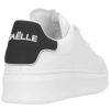 SNEAKERS ADDICT IN PELLE LISCIA GACAW00013BIANCONERO GAELLE PARIS