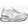 SNEAKERS PLATFORM IN ECOPELLE E TESSUTO GBCDP2986ORO GAELLE PARIS