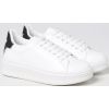 SNEAKERS ADDICT IN ECOPELLE LISCIA GBCDP2755BIANCONERO GAELLE PARIS