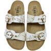 CIABATTE IN PELLE GEO WHITE N088197520900 ALVIERO MARTINI 1A CLASSE