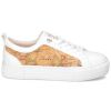 SNEAKERS IN PELLE LISCIA E TESSUTO GEO CLASSIC N14960208X013 ALVIERO MARTINI 1A CLASSE