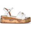 SANDALI IN PELLE LISCIA N18800371W100 ALVIERO MARTINI 1A CLASSE