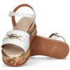 SANDALI IN PELLE LISCIA N18800371W100 ALVIERO MARTINI 1A CLASSE