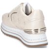SNEAKERS IN PELLE LISCIA LOGATA PPJ21602 PATRIZIA PEPE