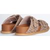 SANDALI IN TESSUTO E PELLE LOREN 09 SA5127TX43961320 LIU JO