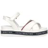 SANDALI IN PELLE LUCIDA T3A2321780774100 TOMMY HILFIGER