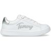 SNEAKERS IN PELLE LISCIA T3A4310201190X025 TOMMY HILFIGER 