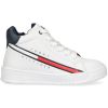 SNEAKERS ALTA IN PELLE LISCIA T3B4320541287X336 TOMMY HILFIGER 