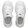 SNEAKERS IN PELLE LISCIA LOW CUT LACE UP V3X9803451355X025J CALVIN KLEIN JEANS