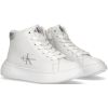 SNEAKERS ALTE IN PELLE LISCIA HIGH TOP LACE UP V3X9803461355X025 CALVIN KLEIN JEANS