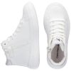 SNEAKERS ALTE IN PELLE LISCIA HIGH TOP LACE UP V3X9803461355X025 CALVIN KLEIN JEANS