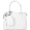 BORSA A MANO MEDIA SOHO VBS7LV02BIANCO VALENTINO 