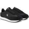 SNEAKERS IN TESSUTO E PELLE RETRO RUNNER LACE UP NY SU YM0YM013250GM CALVIN KLEIN JEANS