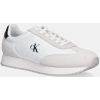 SNEAKERS IN TESSUTO E PELLE RETRO RUNNER LACE UP NY-SU YM0YM0132501W CALVIN KLEIN JEANS