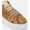 SNEAKERS IN TESSUTO E PELLE GRANATA Z0248392C0911 ALVIERO MARTINI 1^ CLASSE