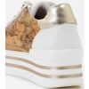 SNEAKERS IN PELLE LISCIA E TESSUTO GEO CLASSIC Z0274430C0900 ALVIERO MARTINI 1^ CLASSE