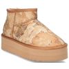 STIVALETTI BASSI IN PELLE NABUK GEO CLASSIC Z064995240010 ALVIERO MARTINI 1A CLASSE