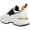 SNEAKERS IN PELLE LISCIA E TESSUTO ZP182201G0900 ALVIERO MARTINI 1A CLASSE